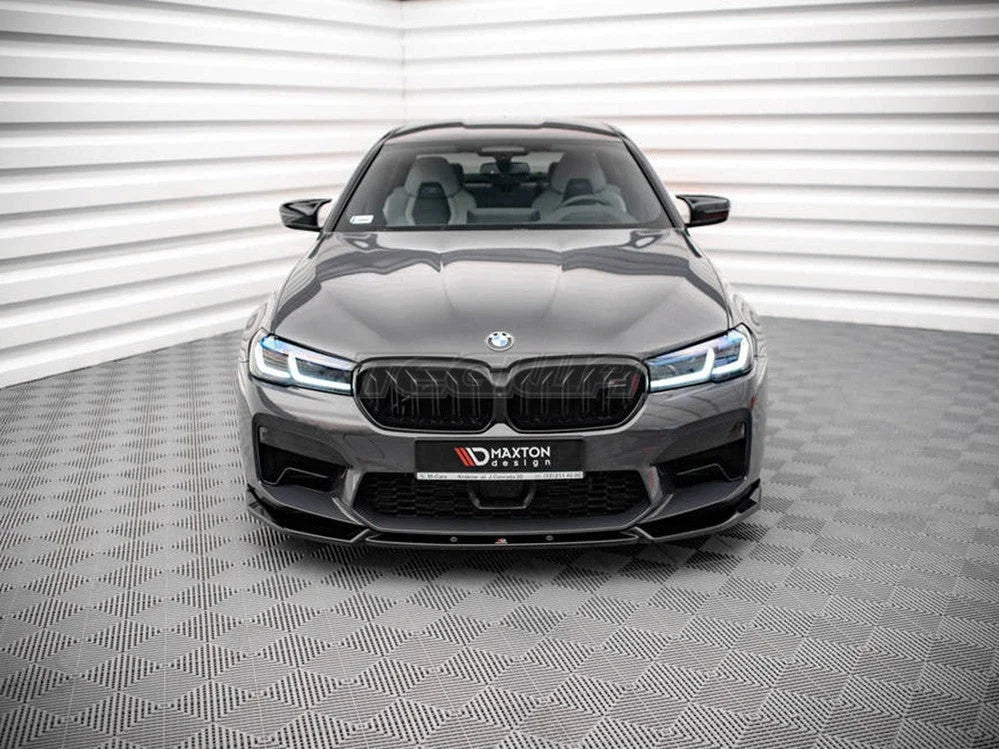Maxton Design Front Splitter V.1 BMW M5 F90 Facelift 2020-