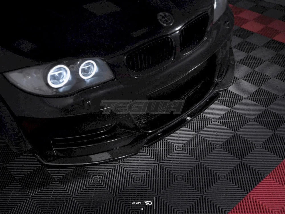 Maxton Design Front Splitter V.1 BMW 1-Series E82 Facelift M-sport 2007- 2013