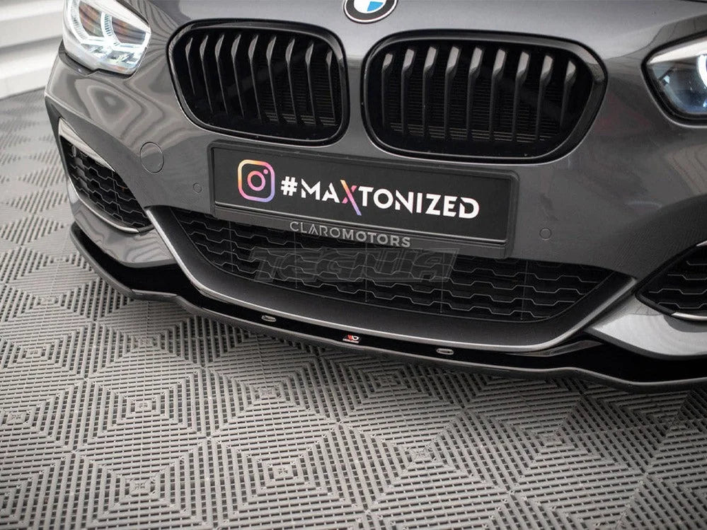 Maxton Design Front Splitter V.1 BMW 1-Series F20 F21 M-power Facelift
