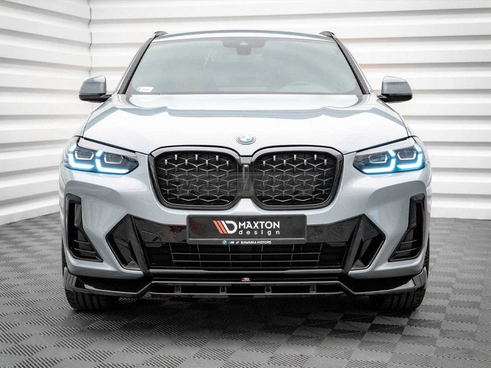 Maxton Design Front Splitter V.1 BMW X4 M-pack G02 Facelift
