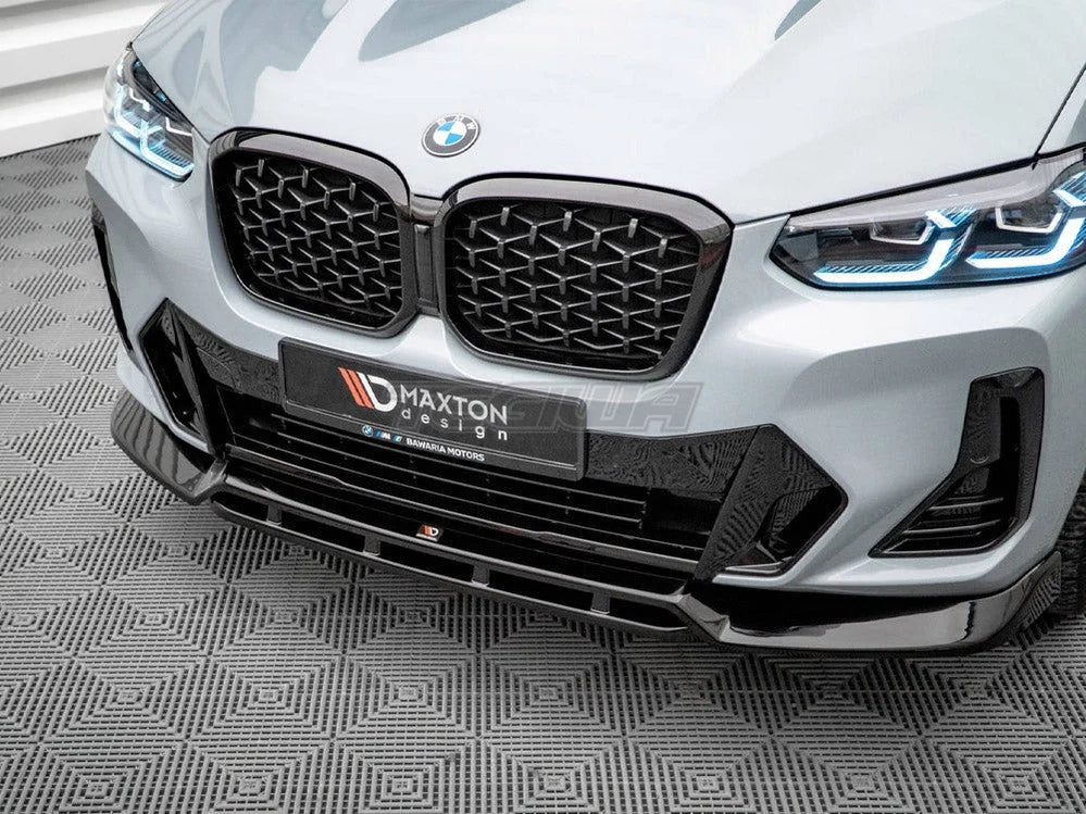 Maxton Design Front Splitter V.1 BMW X4 M-pack G02 Facelift