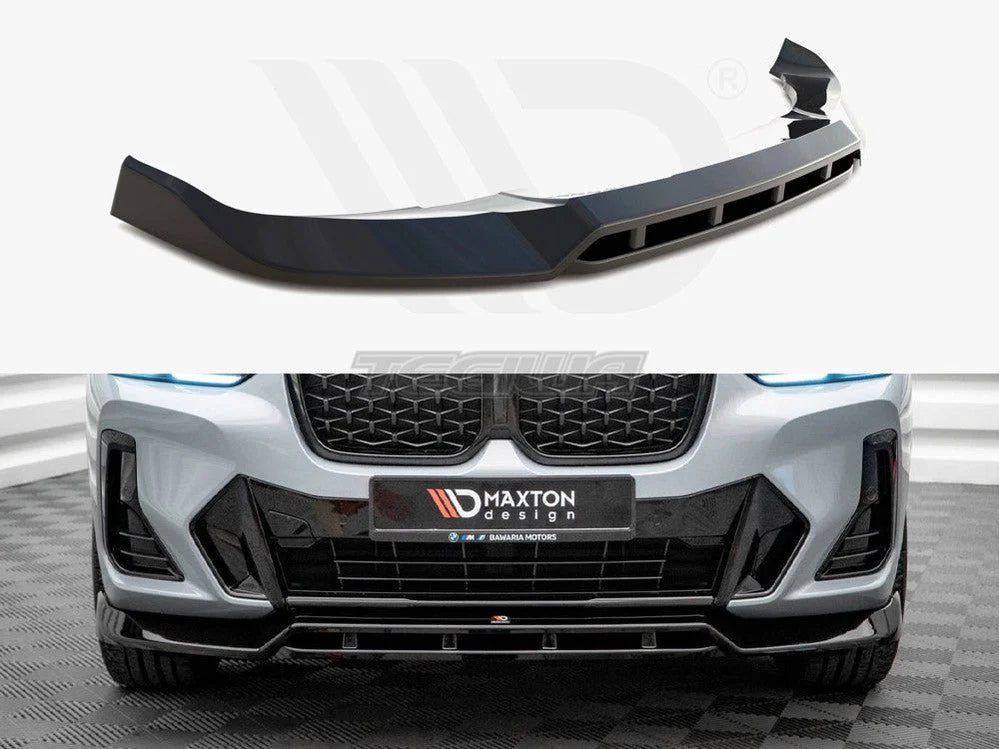 Maxton Design Front Splitter V.1 BMW X4 M-pack G02 Facelift
