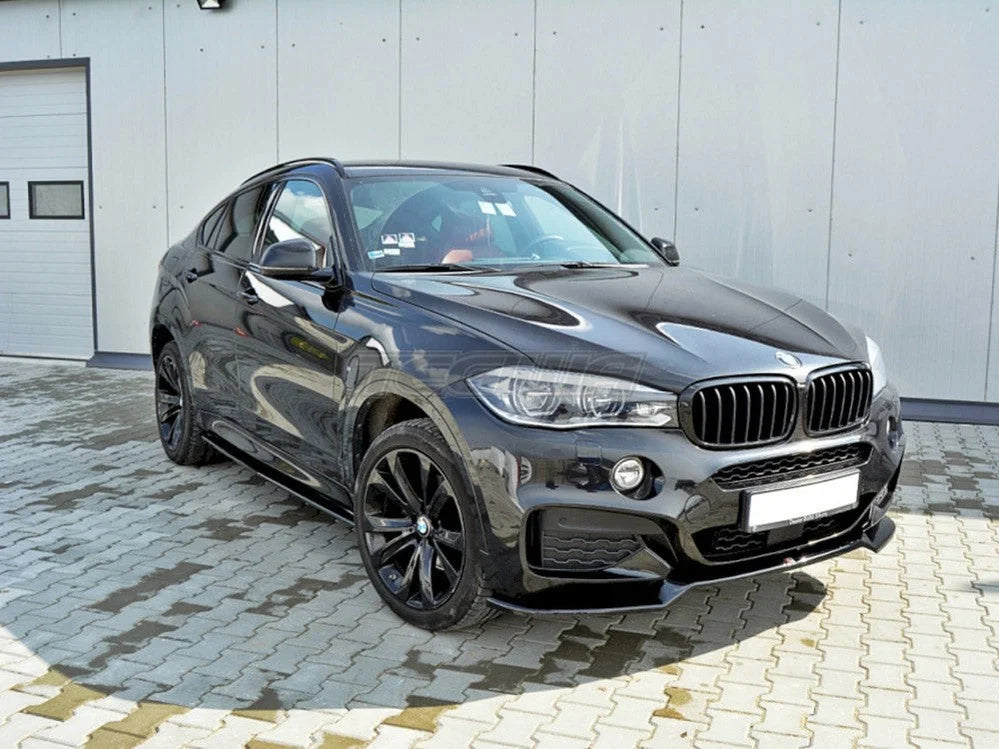 Maxton Design Front Splitter V.1 BMW X6 F16 M Sport 14-19