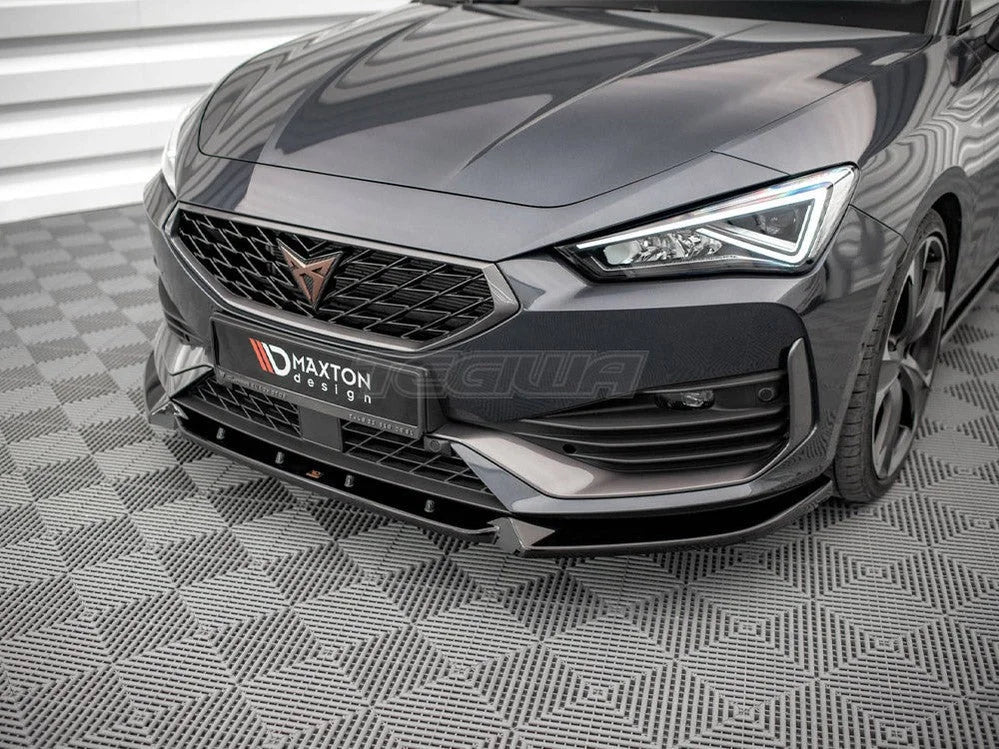 Maxton Design Front Splitter V.1 Cupra Leon 2020-