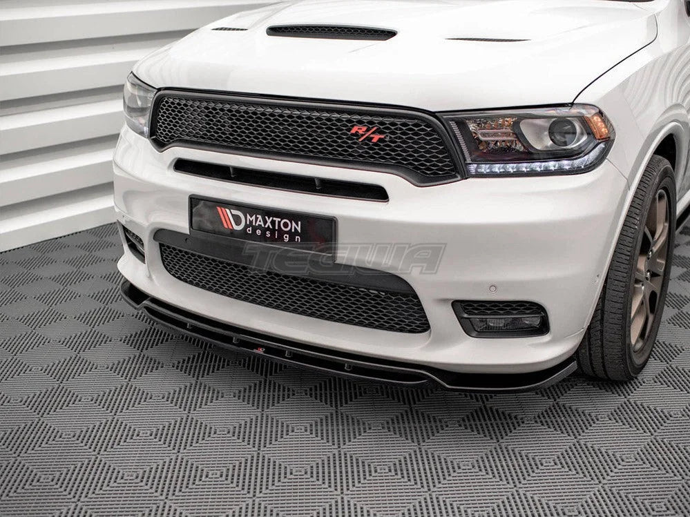 Maxton Design Front Splitter V.1 Dodge Durango RT MK3 Facelift 14-20