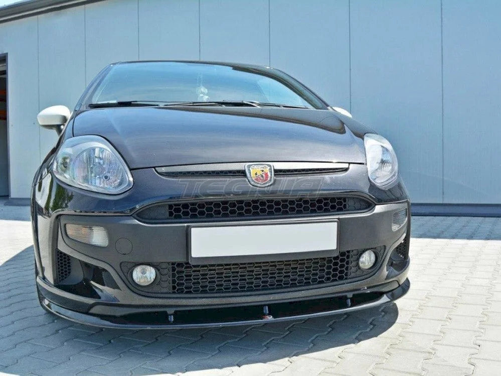 Maxton Design Front Splitter V.1 Fiat Punto EVO Abarth 10-14