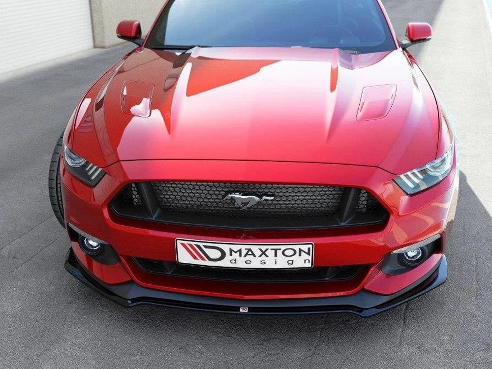 Maxton Design Front Splitter V.1 Ford Mustang MK6 2014-17