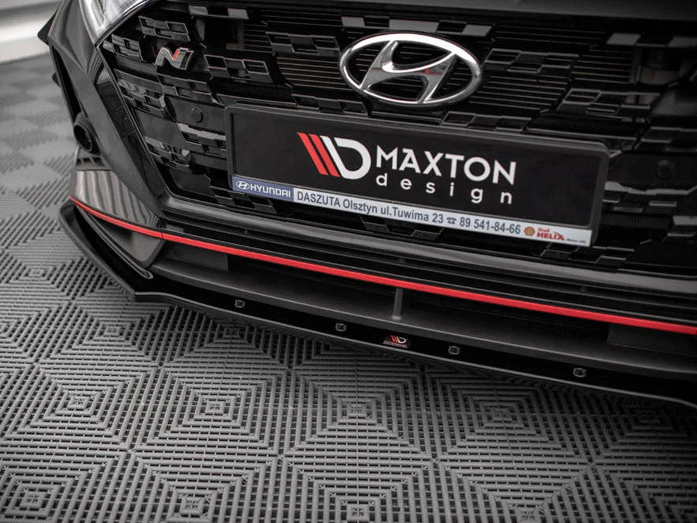 Maxton Design Front Splitter V.1 Hyundai I20 N MK3 2020-