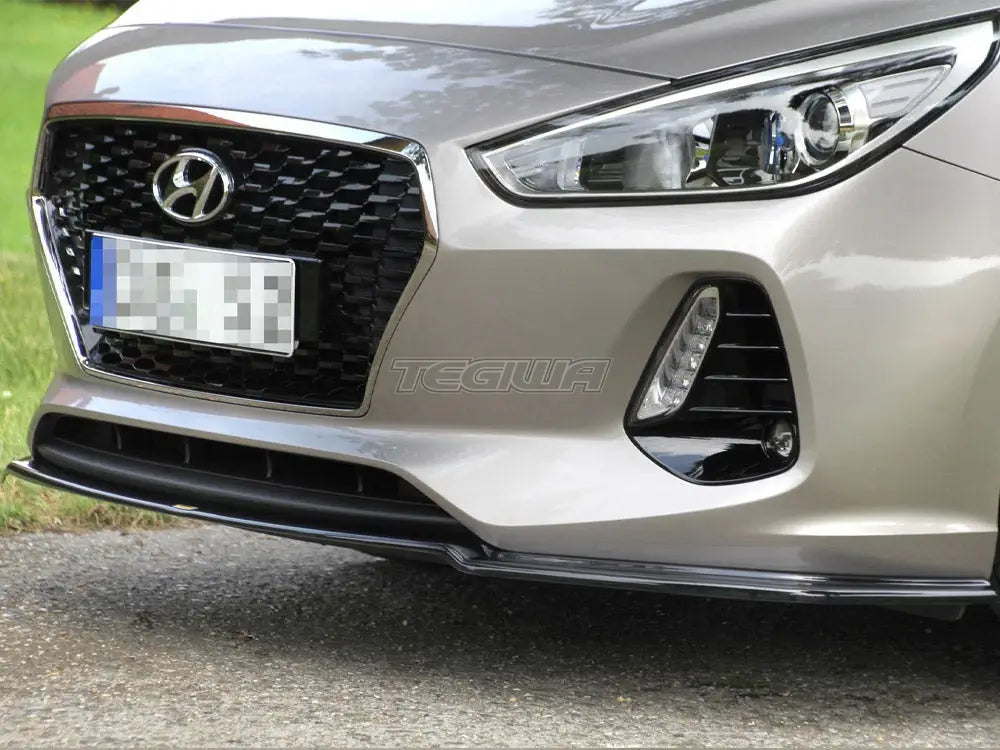 Maxton Design Front Splitter V.1 Hyundai I30 MK3 Hatchback 2017-UP