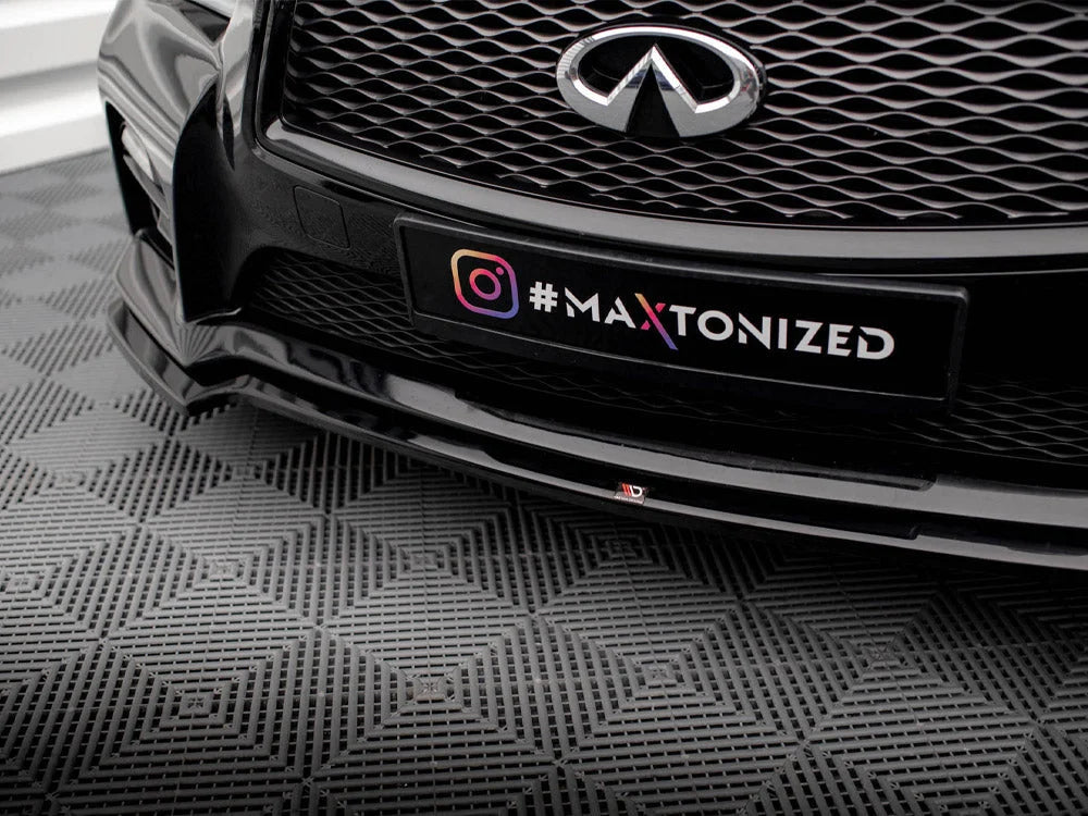Maxton Design Front Splitter V.1 Infiniti Q50 S Mk1