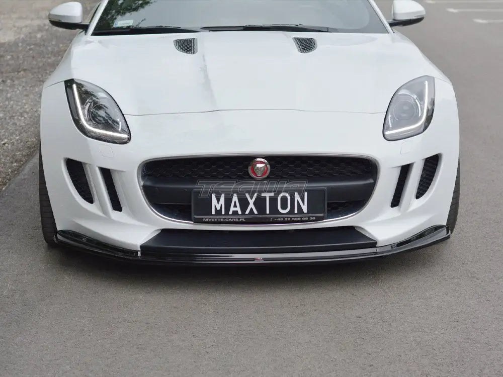 Maxton Design Front Splitter V.1 Jaguar F Type 2013-16
