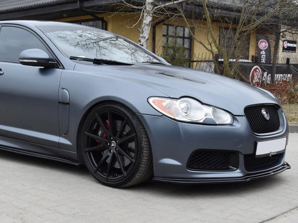 Maxton Design Front Splitter V.1 Jaguar XF- R 09-11