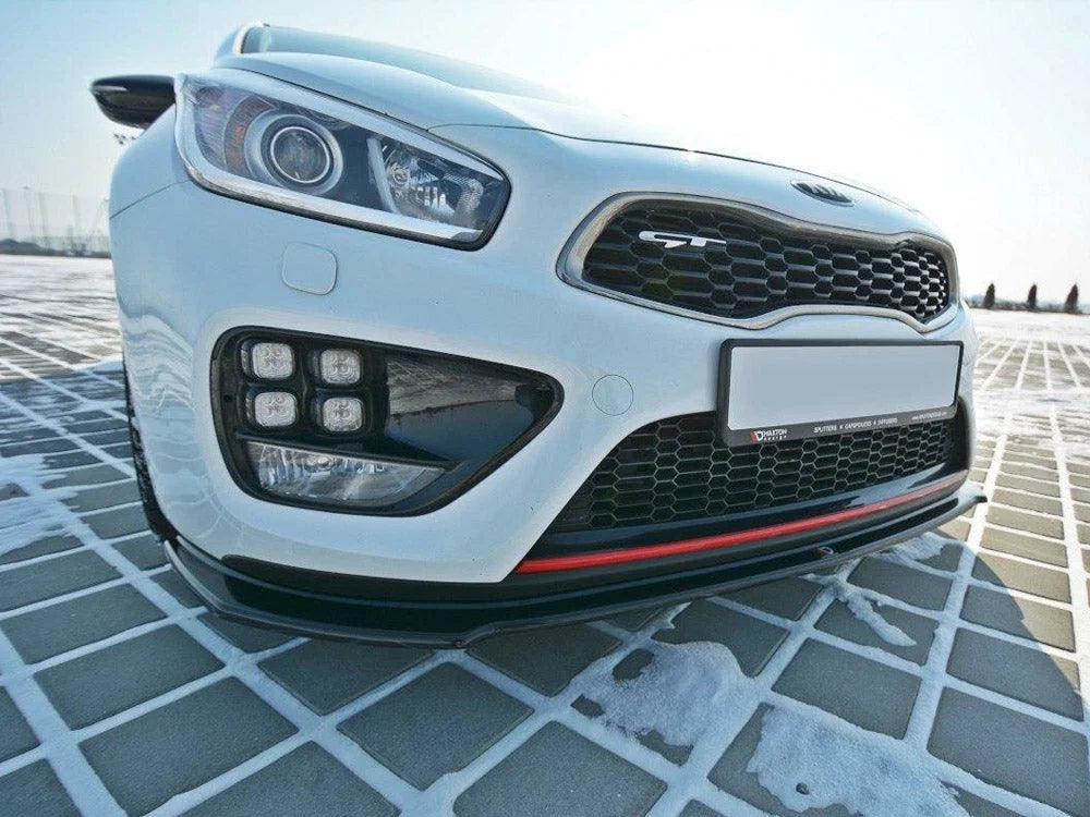 Maxton Design Front Splitter V.1 KIA Cee'd GT MK2 13-18