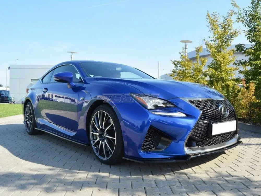 Maxton Design Front Splitter V.1 Lexus RC F 01-19