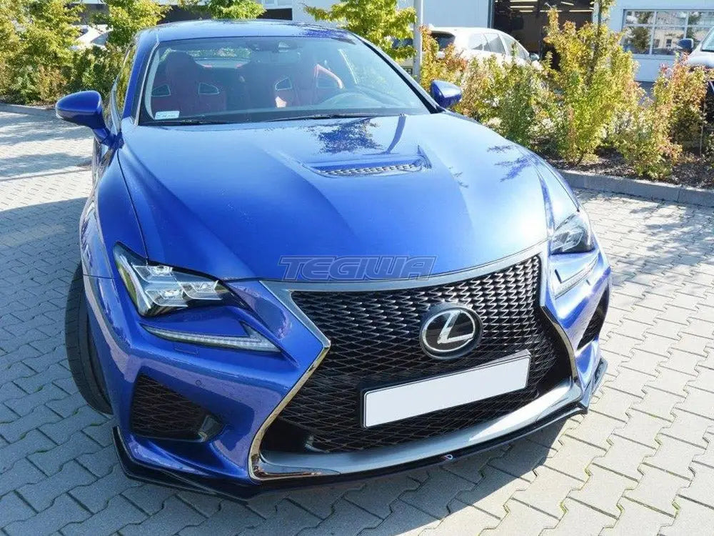 Maxton Design Front Splitter V.1 Lexus RC F 01-19