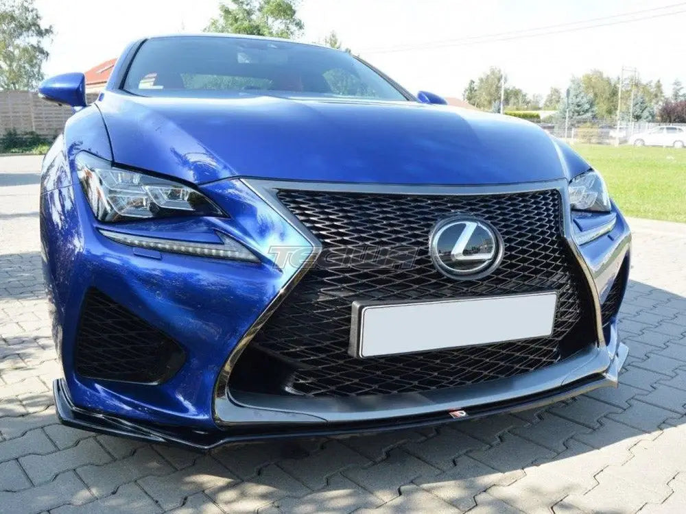 Maxton Design Front Splitter V.1 Lexus RC F 01-19