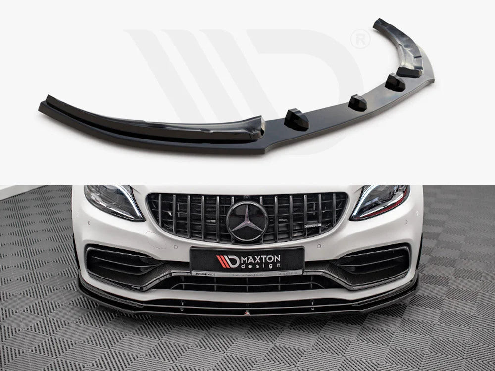 Maxton Design Front Splitter V.1 Mercedes-amg C63 Coupe C205 Facelift 18-21