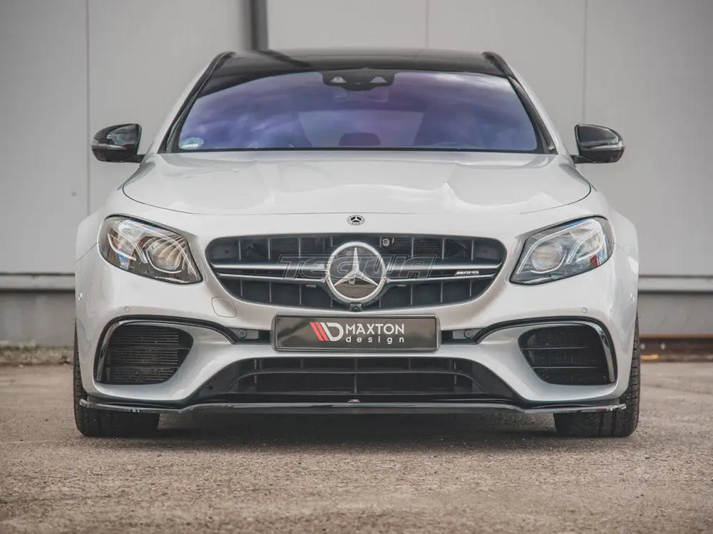 Maxton Design Front Splitter V.1 Mercedes Benz E63 AMG Estate Saloon S213 W213