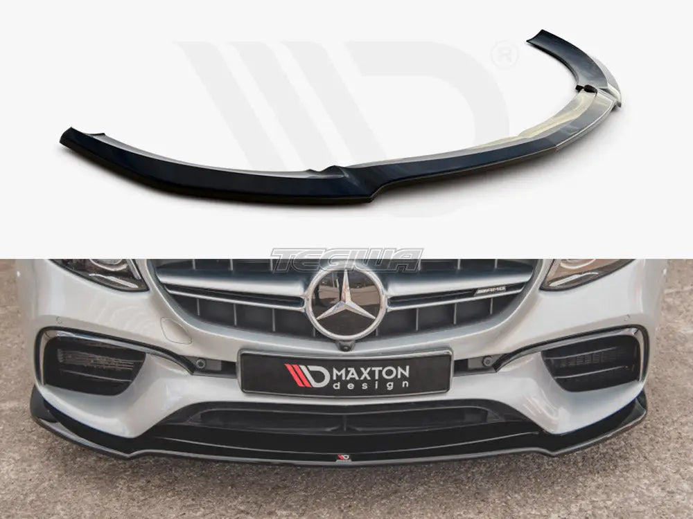 Maxton Design Front Splitter V.1 Mercedes Benz E63 AMG Estate Saloon S213 W213