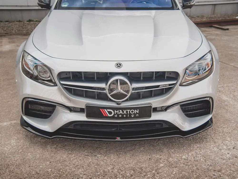Maxton Design Front Splitter V.1 Mercedes Benz E63 AMG Estate Saloon S213 W213