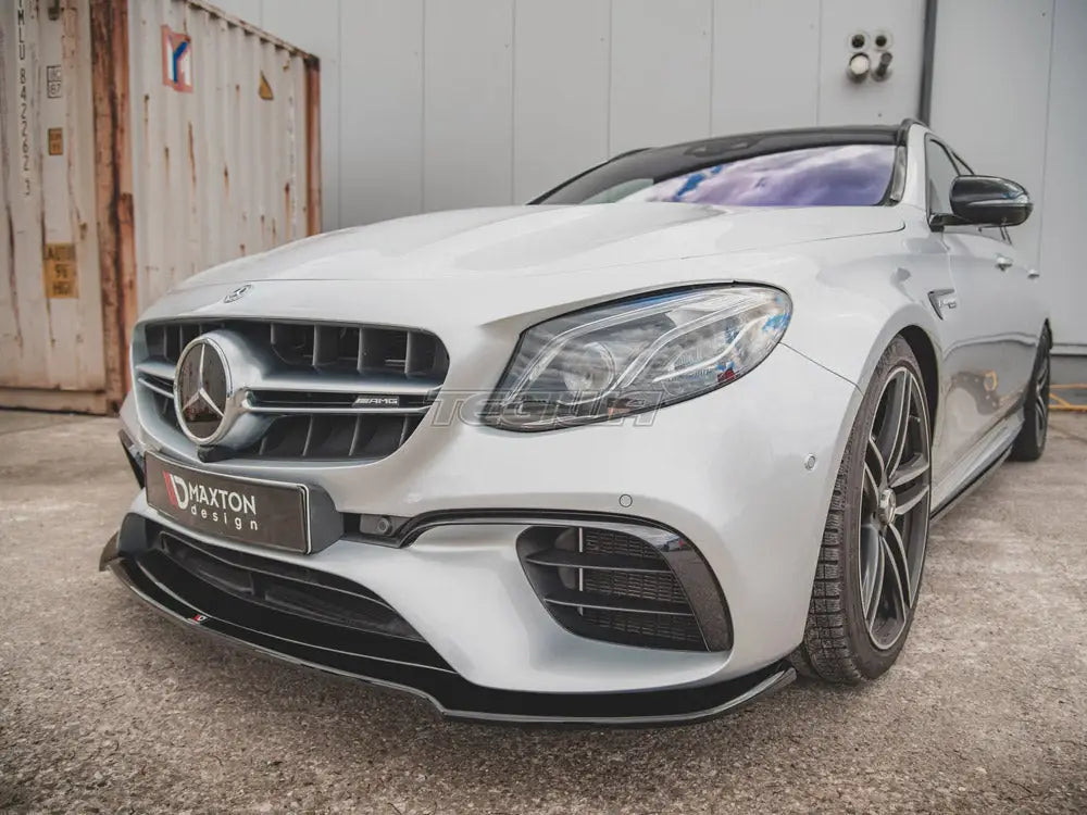 Maxton Design Front Splitter V.1 Mercedes Benz E63 AMG Estate Saloon S213 W213