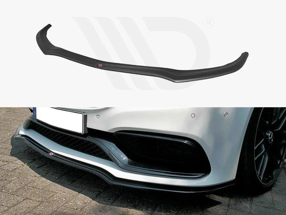 Maxton Design Front Splitter V.1 Mercedes C 205 63 AMG Coupe 15-18
