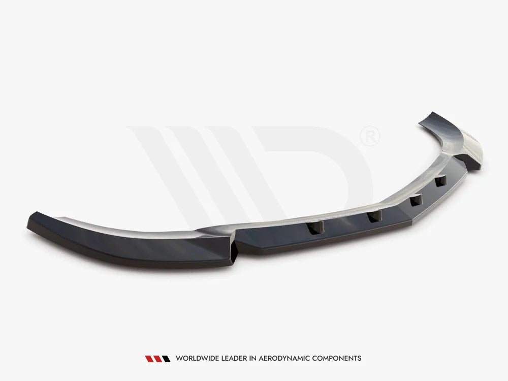 Maxton Design Front Splitter V.1 Mercedes C Coupe AMG-Line C204