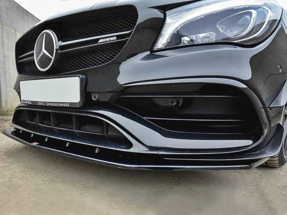 Maxton Design Front Splitter V.1 Mercedes CLA 45 AMG C117 Facelift 2017-UP