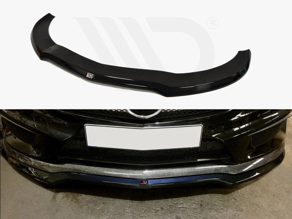 Maxton Design Front Splitter V.1 Mercedes CLA 45 AMG C117 Pre-facelift