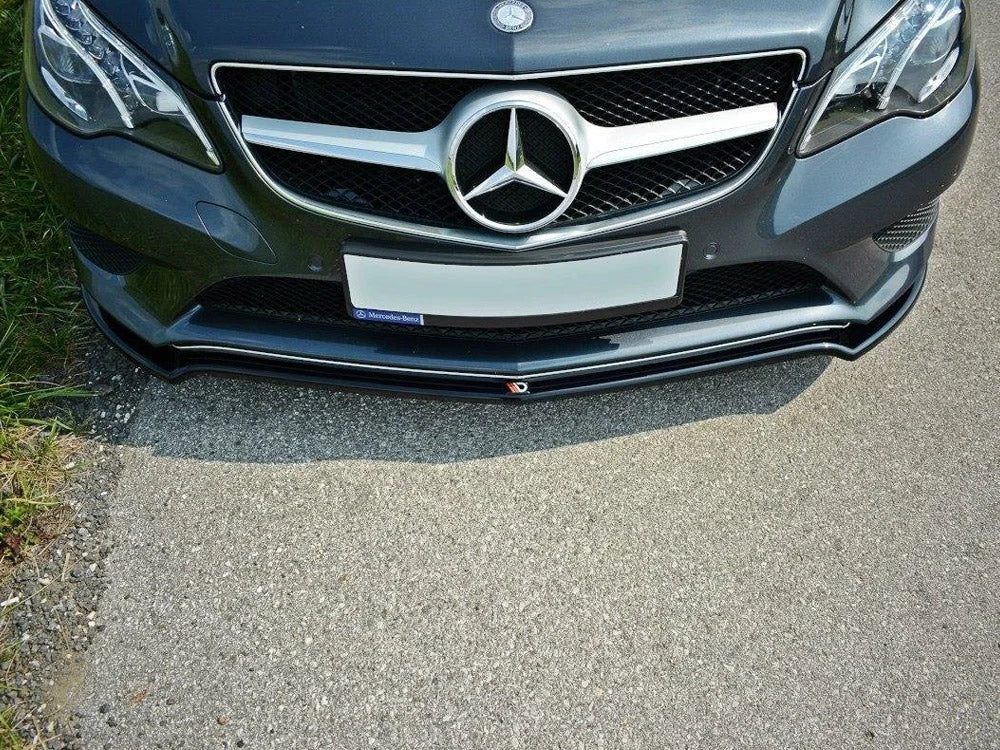 Maxton Design Front Splitter V.1 Mercedes E W212 Coupe 12-17