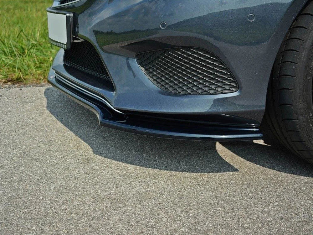 Maxton Design Front Splitter V.1 Mercedes E W212 Coupe 12-17