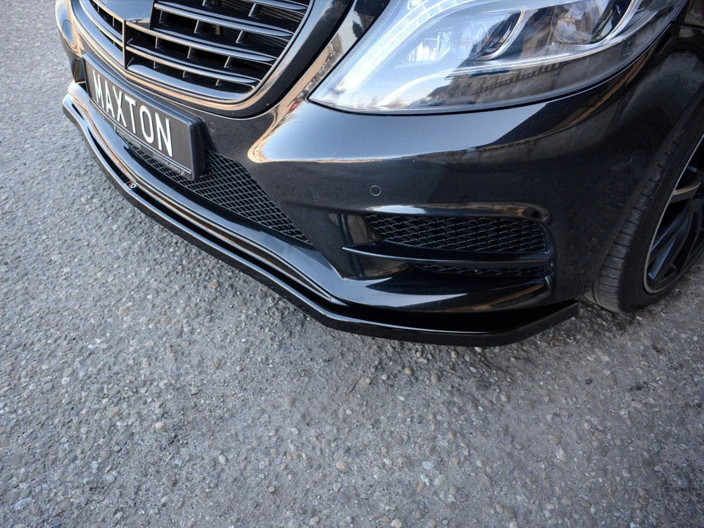Maxton Design Front Splitter V.1 Mercedes S-class Amg-line W222 13-17