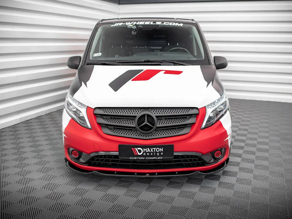 Maxton Design Front Splitter V.1 Mercedes VITO W447 Facelift 2020-