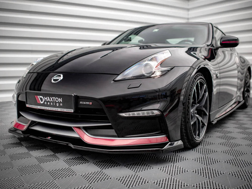 Maxton Design Front Splitter V.1 Nissan 370Z Nismo Facelift 12-20