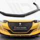 Maxton Design Front Splitter V.1 Peugeot 208 GT Mk2