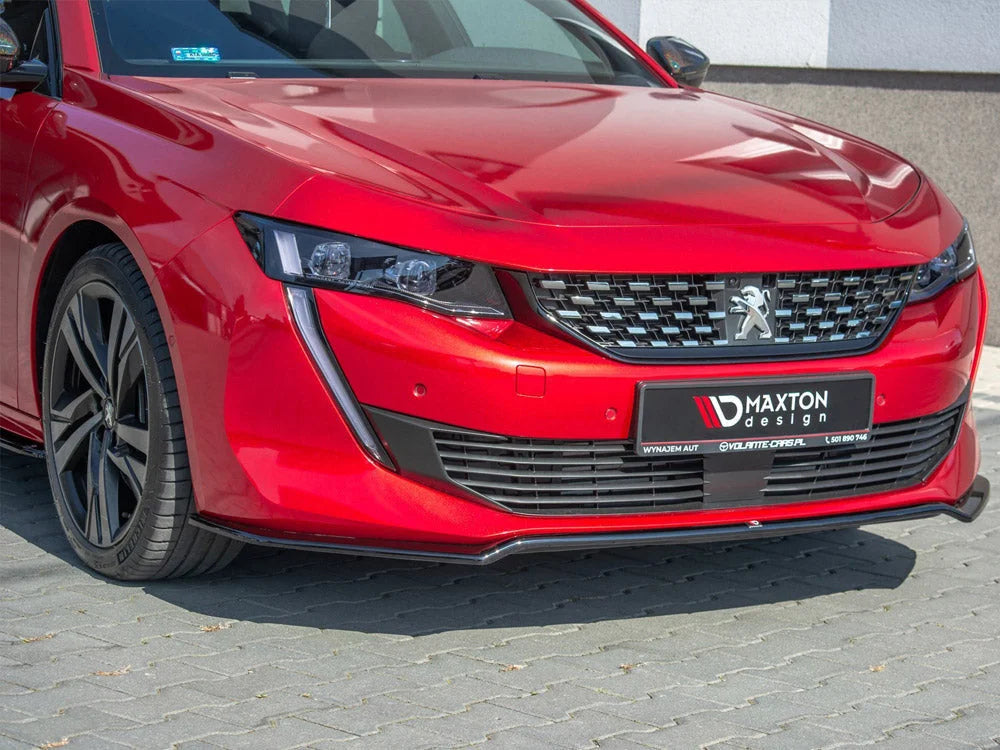 Maxton Design Front Splitter V.1 Peugeot 508 SW MK2
