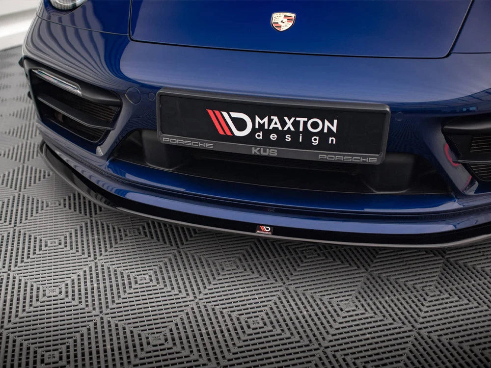 Maxton Design Front Splitter V.1 Porsche 911 Carrera Aero 992