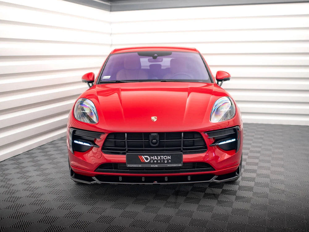Maxton Design Front Splitter V.1 Porsche Macan Mk1 Facelift