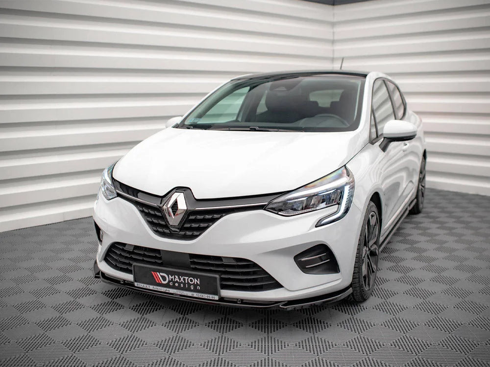 Maxton Design Front Splitter V.1 Renault CLIO MK5 2019-