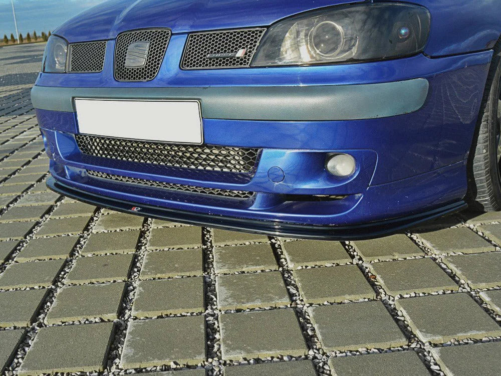 Maxton Design Front Splitter V.1 Seat Ibiza MK2 Cupra Facelift 99-02