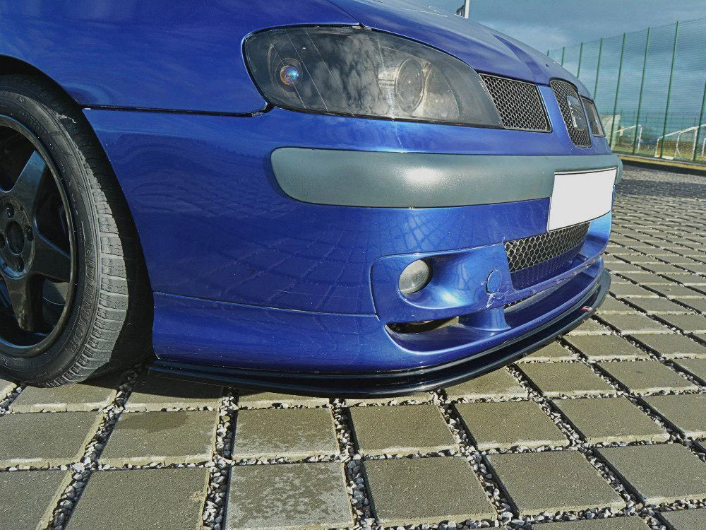 Maxton Design Front Splitter V.1 Seat Ibiza MK2 Cupra Facelift 99-02