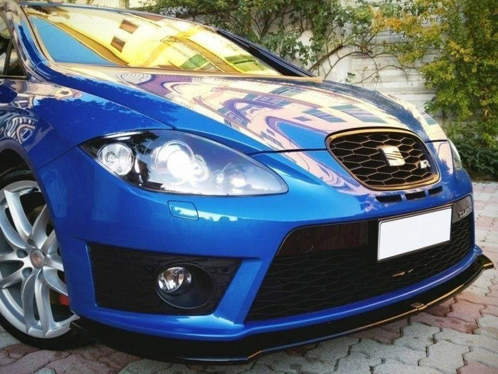 Maxton Design Front Splitter V.1 Seat Leon MK2 Cupra FR Facelift
