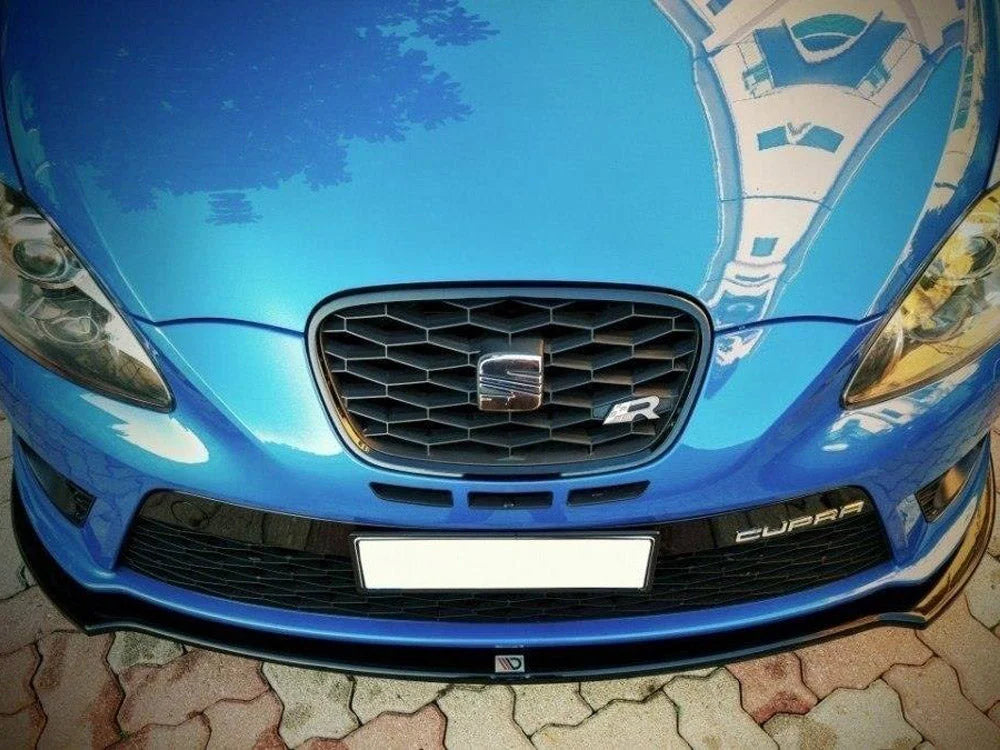 Maxton Design Front Splitter V.1 Seat Leon MK2 Cupra FR Facelift