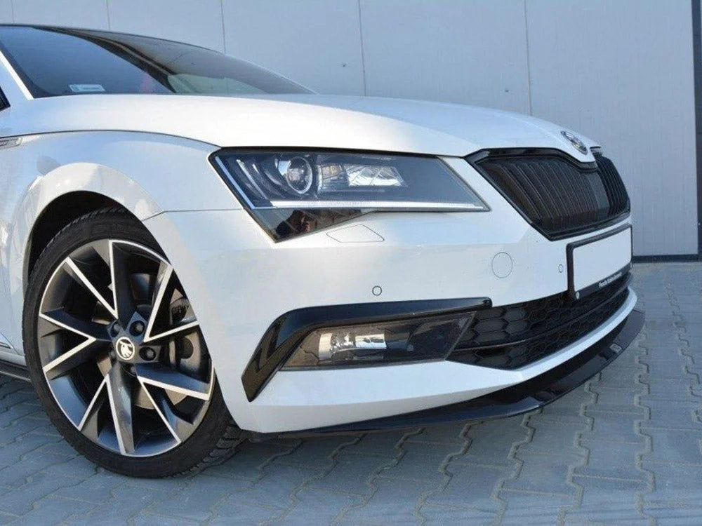 Maxton Design Front Splitter V.1 Skoda Superb III