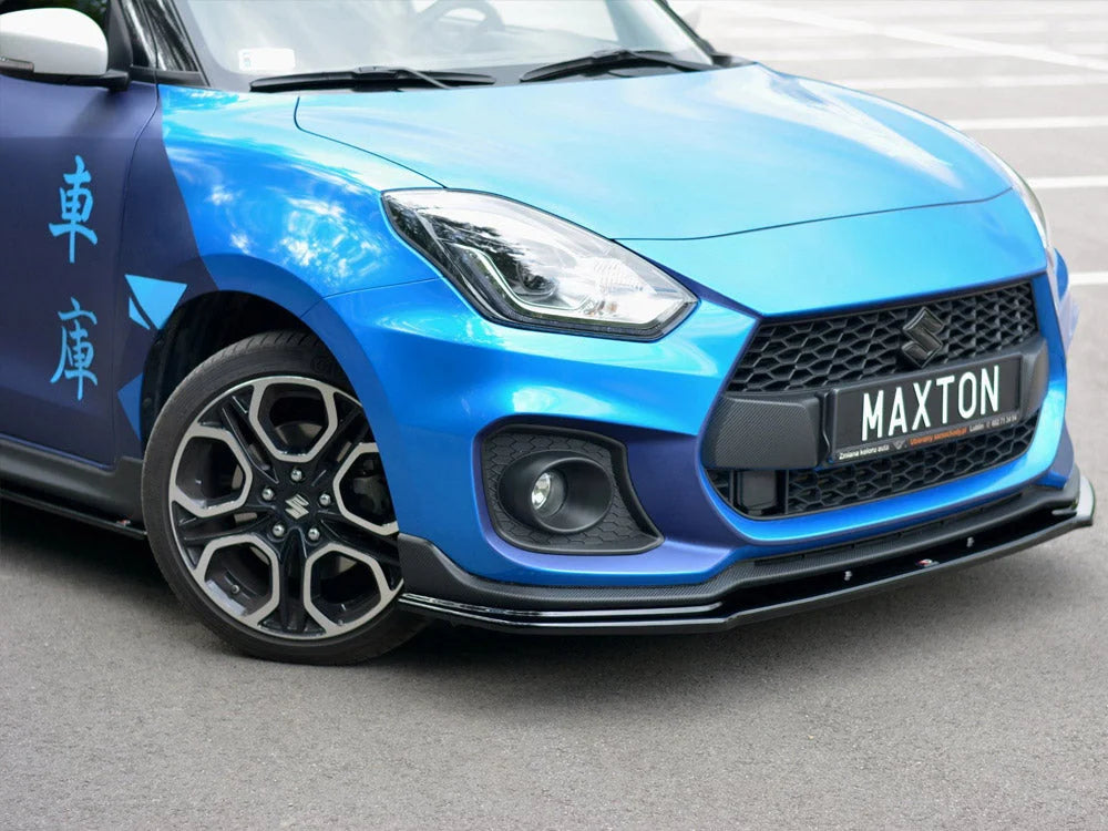 Maxton Design Front Splitter V.1 Suzuki Swift 6 Sport 2018-