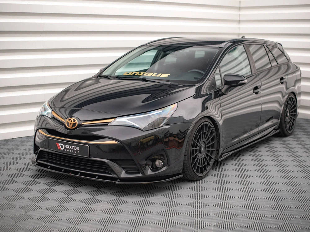 Maxton Design Front Splitter V.1 Toyota Avensis MK3.5 01-18