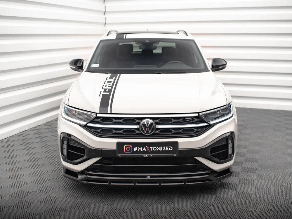 Maxton Design Front Splitter V.1 Volkswagen T-Roc R Mk1 Facelift