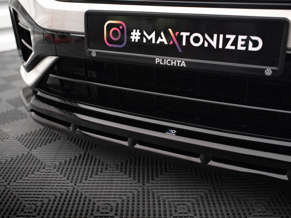 Maxton Design Front Splitter V.1 Volkswagen T-Roc R Mk1 Facelift