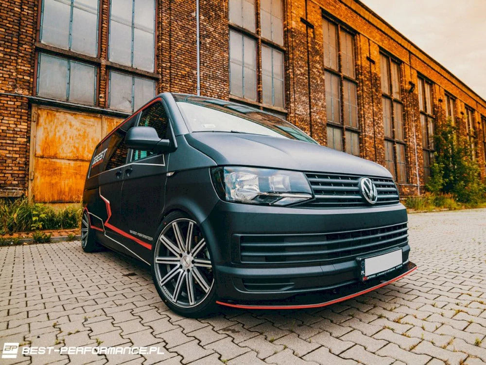 Maxton Design Front Splitter V.1 Volkswagen T6 2015-19