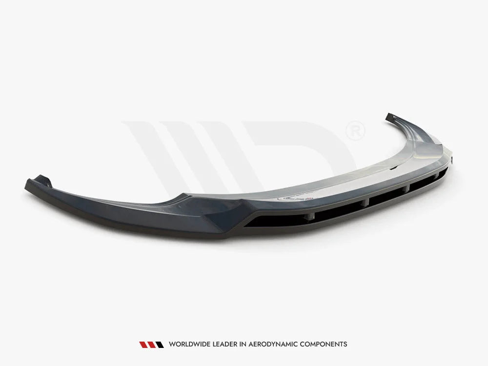 Maxton Design Front Splitter V.1 Volkswagen Tiguan R R-line MK2 Facelift 2020-
